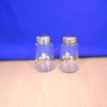 600020SIL-RED - 2PC. SALT-PEPPER SHAKER RED(SIL.)